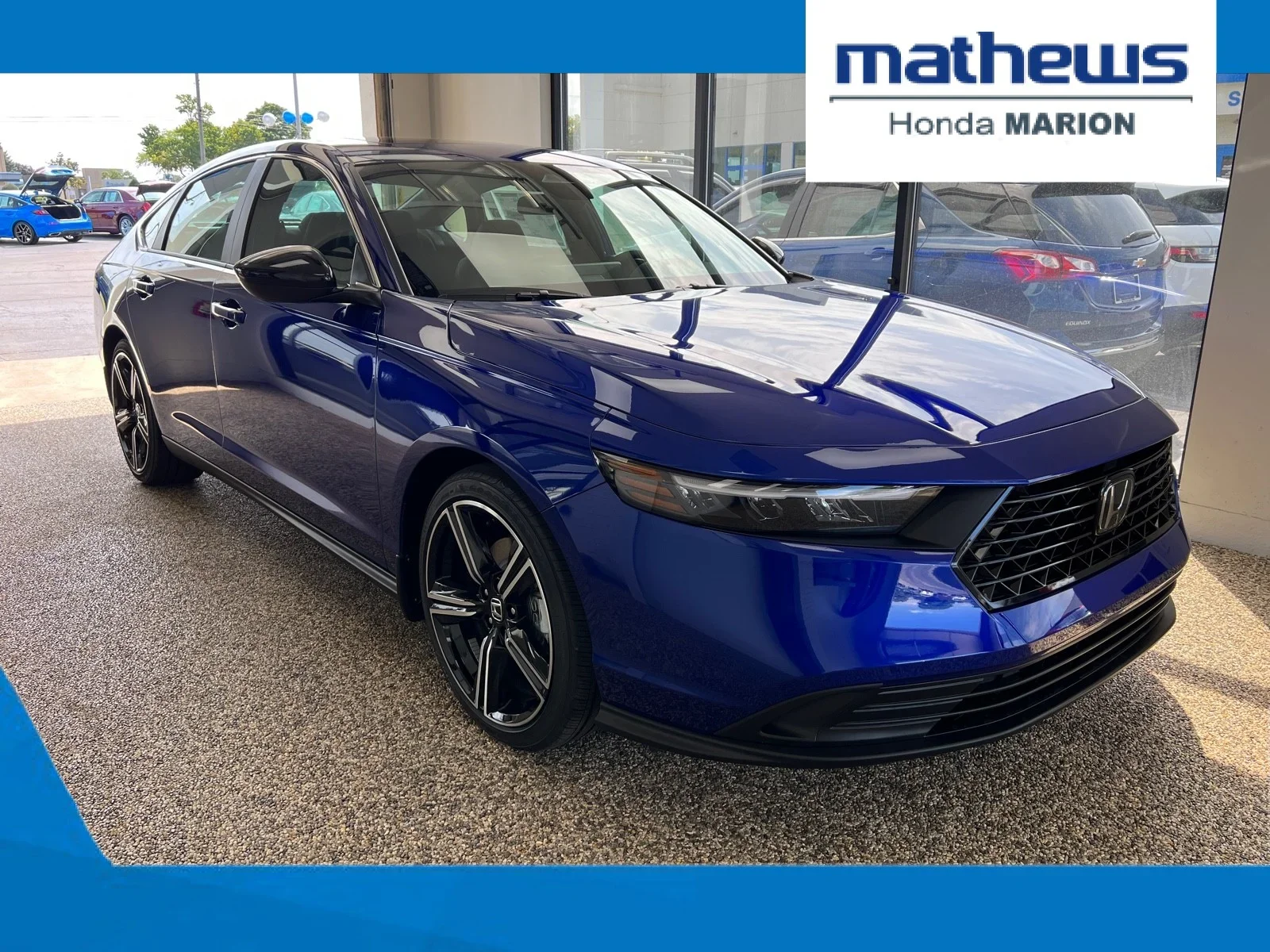 New 2025 Honda Accord Hybrid Sport $299 a month