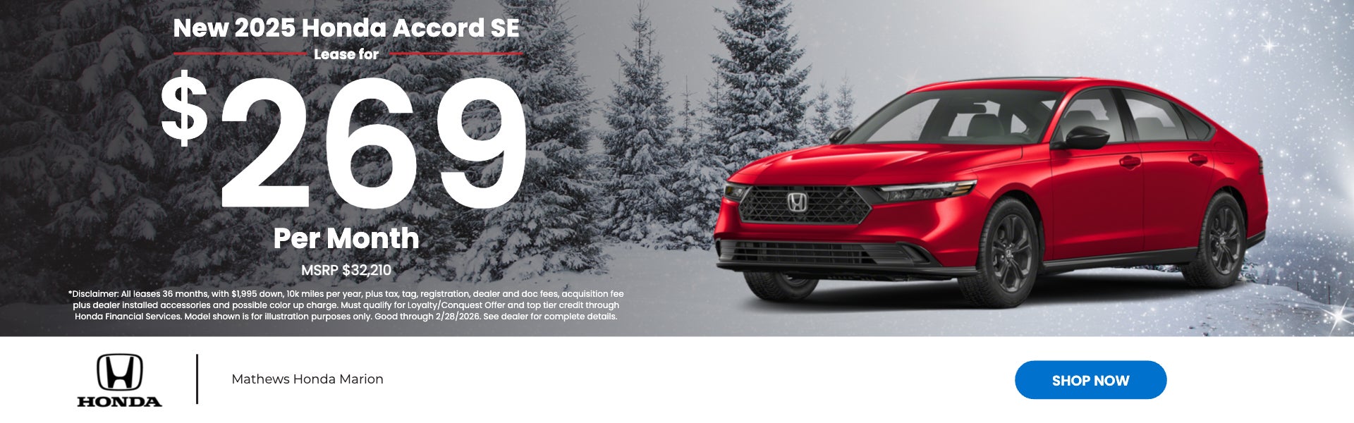 New 2025 Honda Accord SE